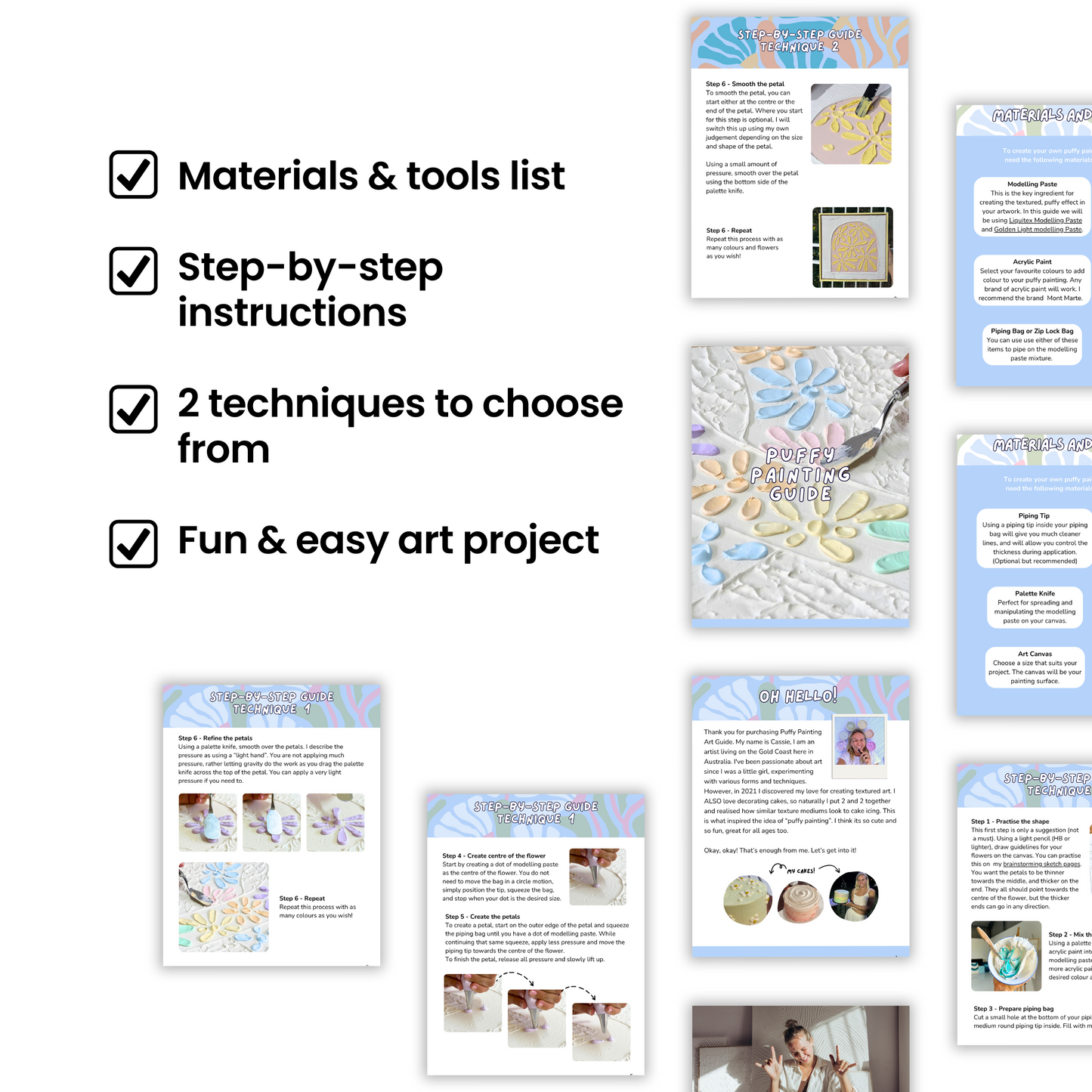 Puffy Painting Art Guide