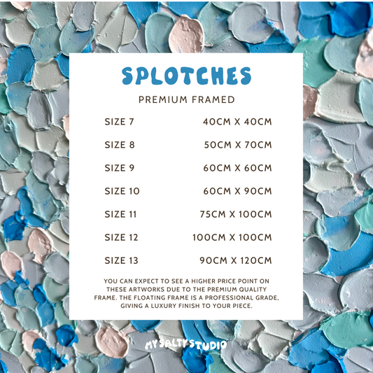 SPLOTCHES - Custom Order