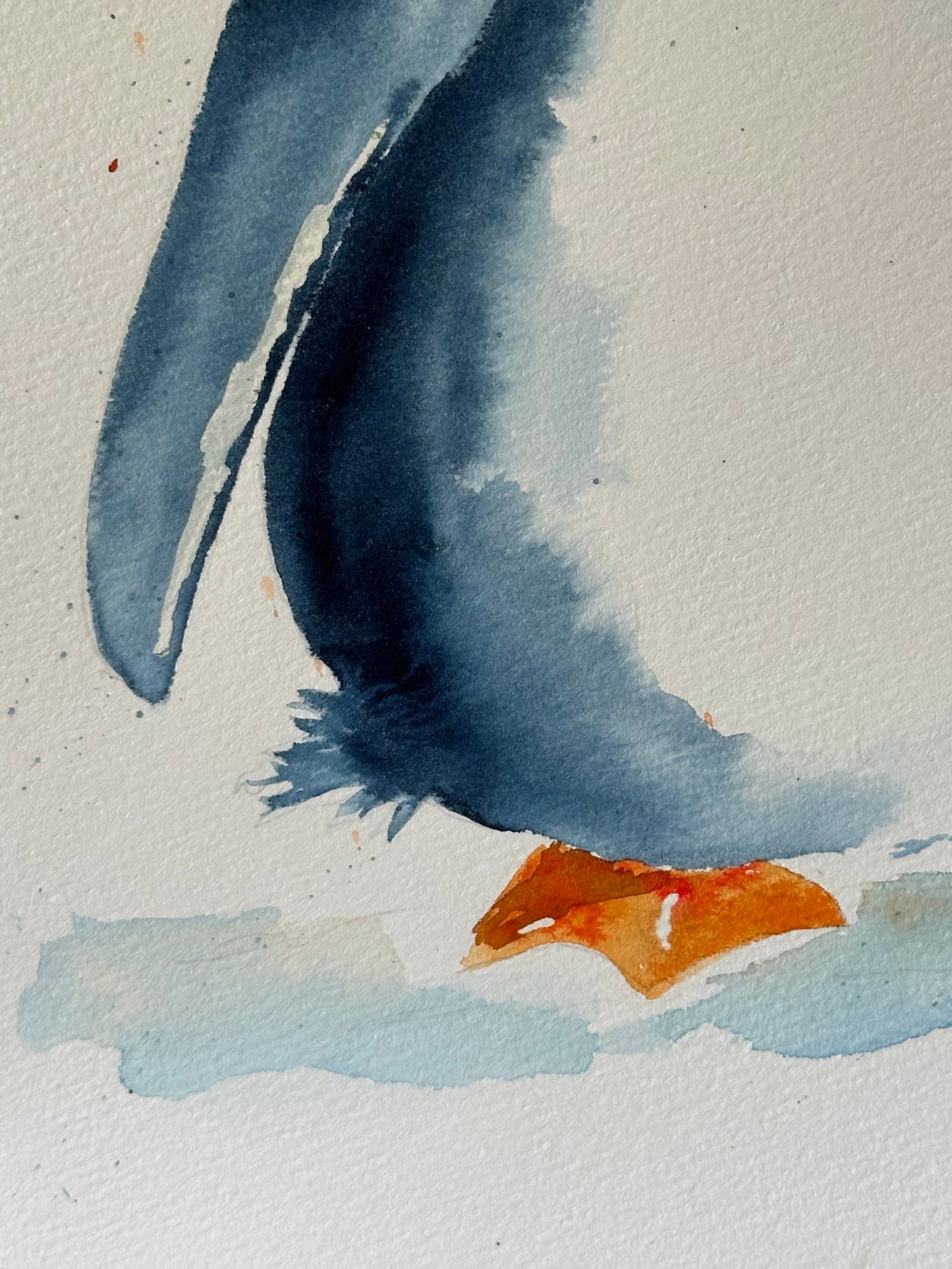 Watercolour Penguin Originals - Pre Order