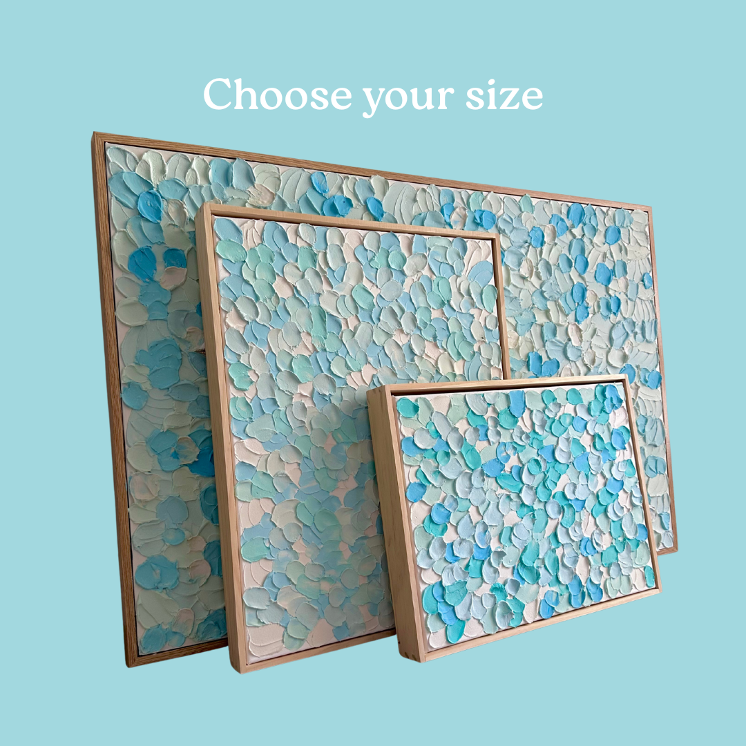 Abstract Ocean Lover