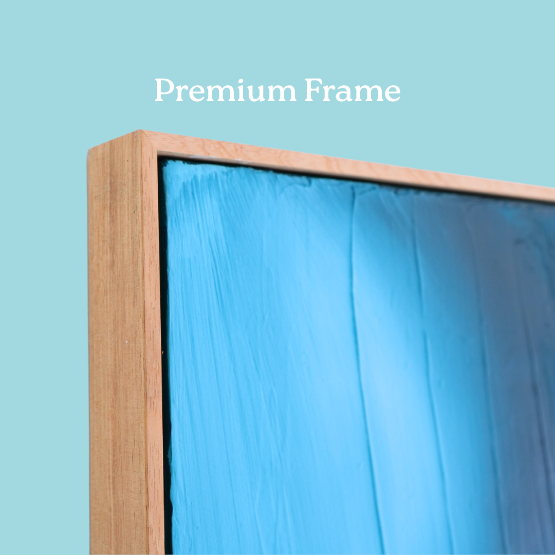 Abstract Ocean Lover